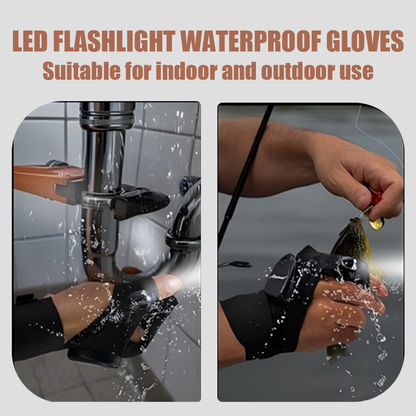 Mylivell USB Handsfree  LED Flashlight Gloves